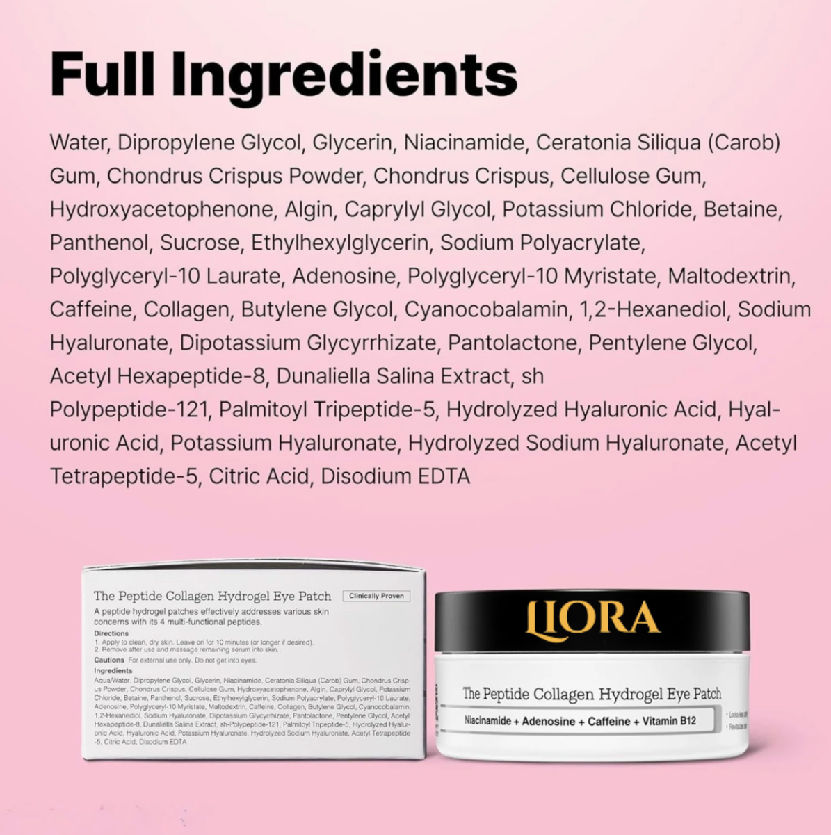 Liora™ Hydrogel Eye Patch