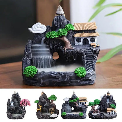 Incense Burner Mountains River