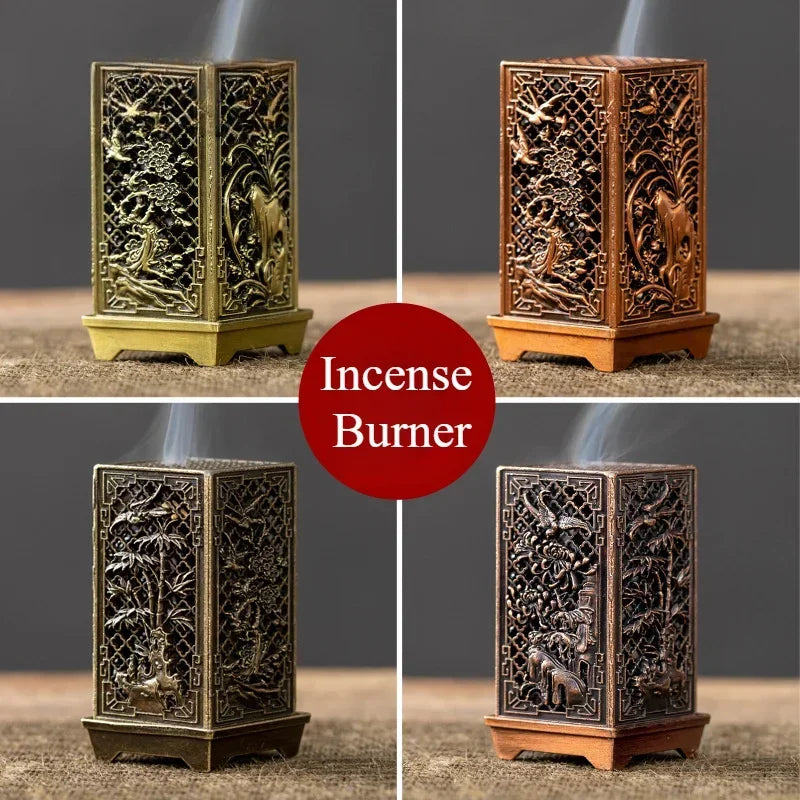 Square Vertical Incense Burner