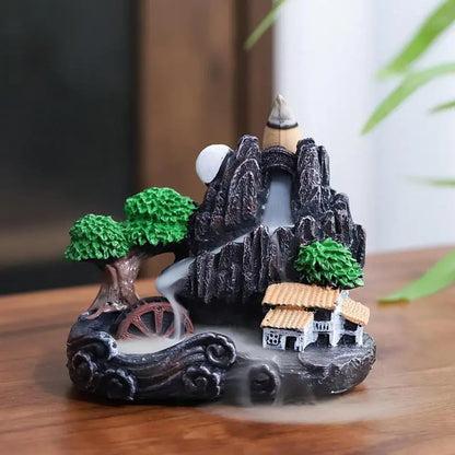 Incense Burner Mountains River