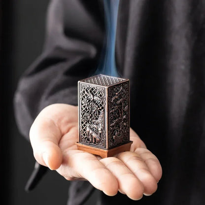 Square Vertical Incense Burner