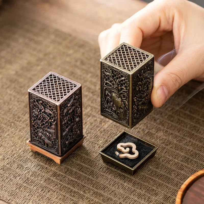 Square Vertical Incense Burner