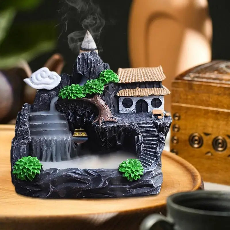 Incense Burner Mountains River